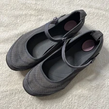 TEVA Women’s 8 Gray Lavender Niyama S/N 1003976 Mary Jane Ballet Flats Shoes