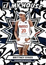 2025 Donruss WNBA #18 Brittney Sykes My House
