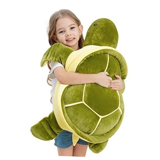 28 inch Big Green Sea Turtle Stuffed Animals Giant 28inch/70cm Green Turtle