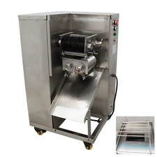 6mm Shredded Meat Cutting Machine Electric Meat Processing Slicer 110V 500kg/h