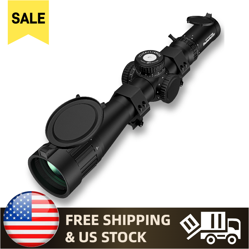 3-9x40 AO Rifle Scope for Hunting, 30mm Tube, Zero Reset and