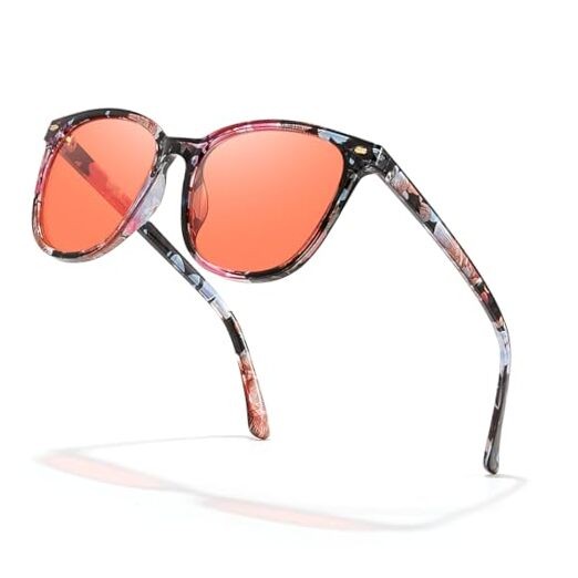 Blue Light Blocking Glasses for Women Reduce Eyestrain 99.9% UV Protection-image