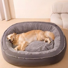 XXXL Oversized Luxury Dog Sofa for Large Dogs - Superior Softness, Non-Slip Base