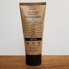 SKY  SOL Mineral Sunscreen SPF 50, Unscented - 3 oz 85 g Face  Body Exp 12/27