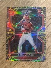Cody Wilson 2022 Prizm Snakeskin Prizm /50 Rookie Washington Nationals