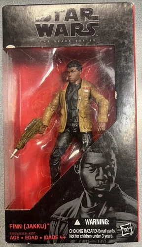 BNIB 6" STAR WARS THE BLACK SERIES #01 FINN JAKKU ACTION FIGURE HASBRO Sealed 