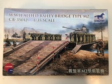 No Instructions BRONCO CB35012 1/35 WWII Allied Bailey Bridge Type M2 plastic 