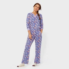 Duluth Trading Women Soft Jam Sleep Set, Sweater Weather Chick Pajama Lounge Set