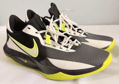 Nike Precision VI Black Volt Sneaker Shoe Mens 12 - DD9535-009