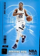 2020-21 Hoops Winter #SS-22 Desmond Bane Arriving Now