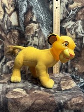 Vintage Simba Cub Vinyl Head Mini Plush Applause Disney Lion King 8" NWT