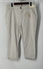 St. John's Bay Womens Tan Cotton Blend Girlfriend Mid Rise Chino Pants Size 18 — photo 1