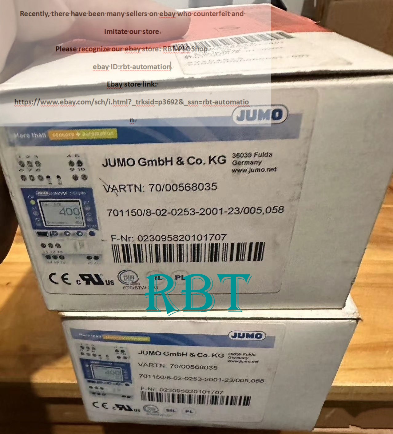 701150/8-02-0253-2001-23/005,058 Temperature controller Brand new delivery DHL
