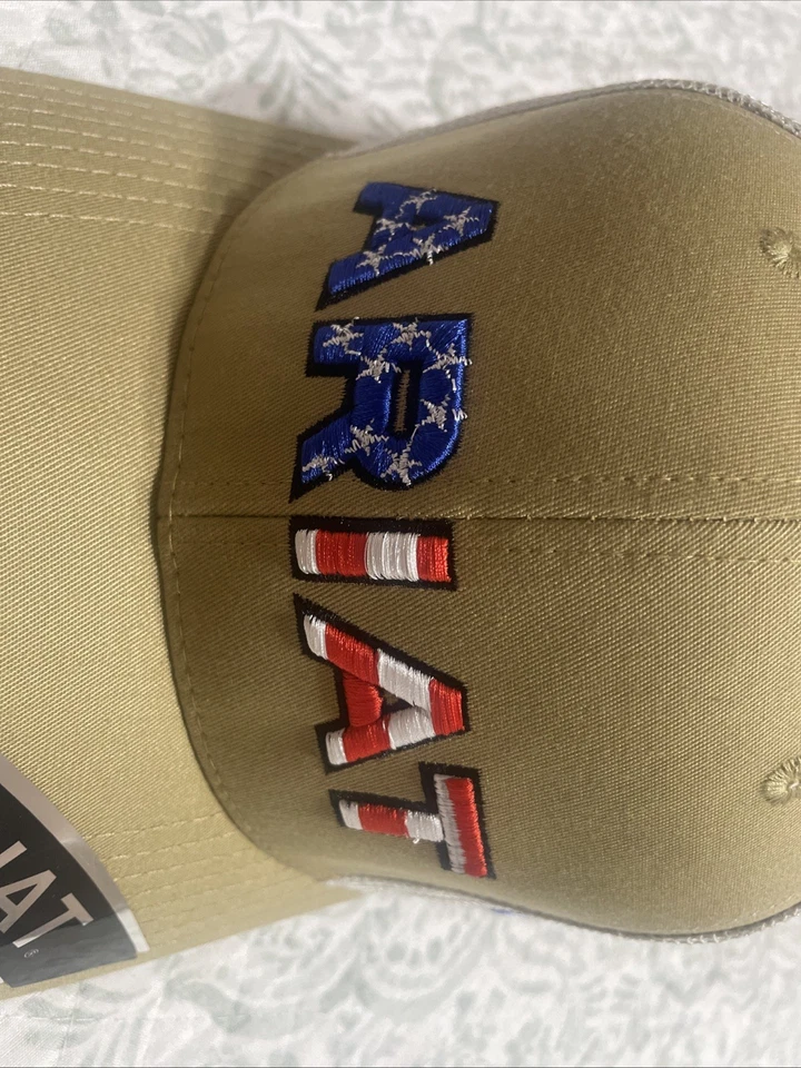 Gorra de béisbol ARIAT para hombre con logotipo de escudo azul Foto 2 de 4