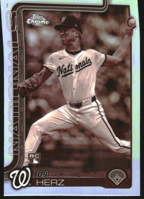 2025 Topps Chrome Sepia Refractors Baseball Card #270 DJ Herz