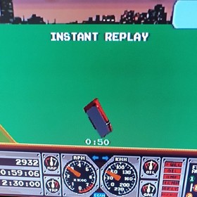 Retro racing game! Sega Saturn software &ldquo;Race Drivin&rdquo;