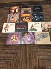 LIVE 13 CDS ROCK PRE-OWNED GOOD