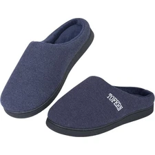 Women's Cozy Slippers Indoor and Outdoor Fuzzy House Shoes with Memory Foam