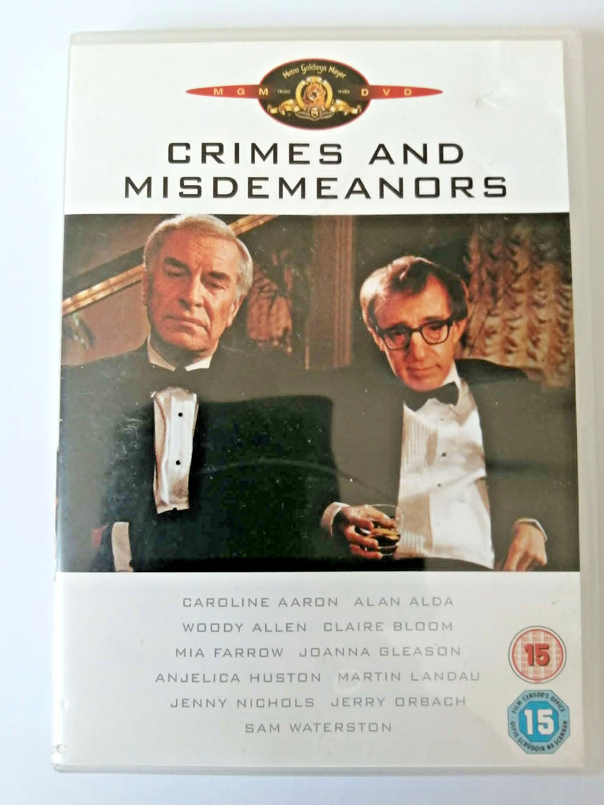 DVD Crimes and Misdemeanors. Movie. Caroline Aaron. Alan Alda. Woody Allen