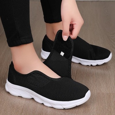 Orthopedic Walking Shoes Wide Fit Diabetic Comfortable Adjustable Casual