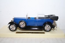 1929 FIAT 525N  CAR  DIECAST-1/43-GOOD-BLUE-BOX-SOLIDO