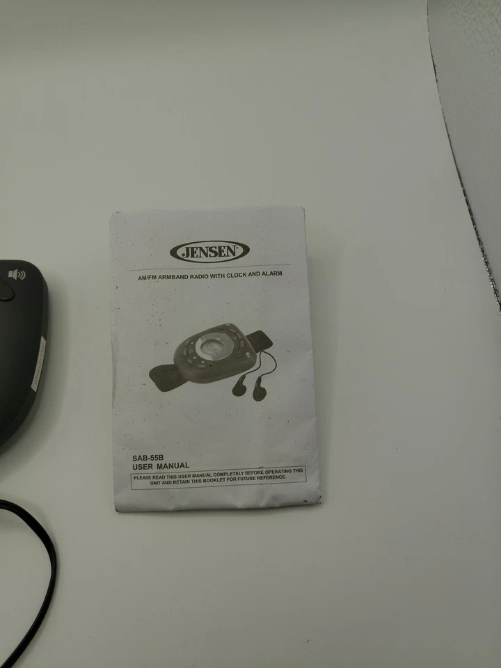 JENSEN Audio Sport AM/FM Stereo Arm Band Radio SAB-55B TESTED WORKING - Image 2 of 4