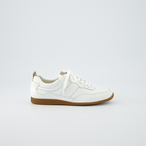 Paul Green Sneaker 5489-058, Glattleder, Weiß, Damen