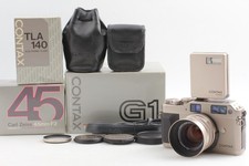 Unused in BOX Contax G1 Camera 35mm Film Camera 45mm f2 Lens TLA140 From Japan
