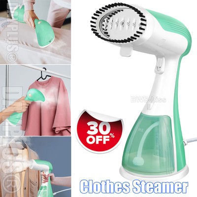 Dampfglätter Steamer Faltbarer Reise Dampfbügeleisen Dampf Bügel 1500W 300ml DE