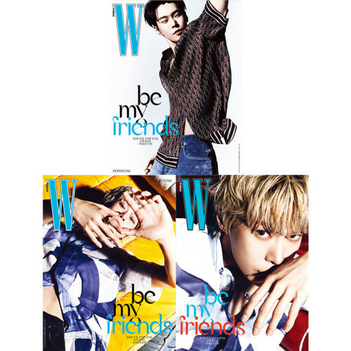 W Korea May 2022 Magazine Cover NCT DOYOUNG Lee Minho, Jay Park