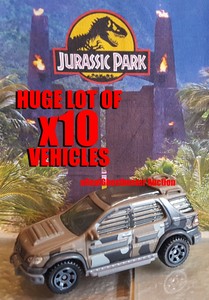 matchbox jurassic world mercedes