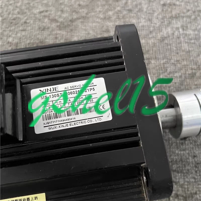 1PC Used Synjet 1.5KW servo motor MS-130ST-M06025B-21P5 #LD - Image 2 of 2