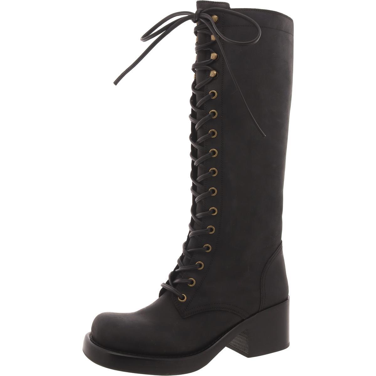 Женские черные сапоги до колена JC Play by Jeffery Campbell 75 Medium BM 9729 9090₽