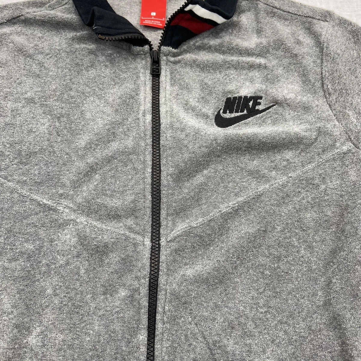 Nike terry deals jacket