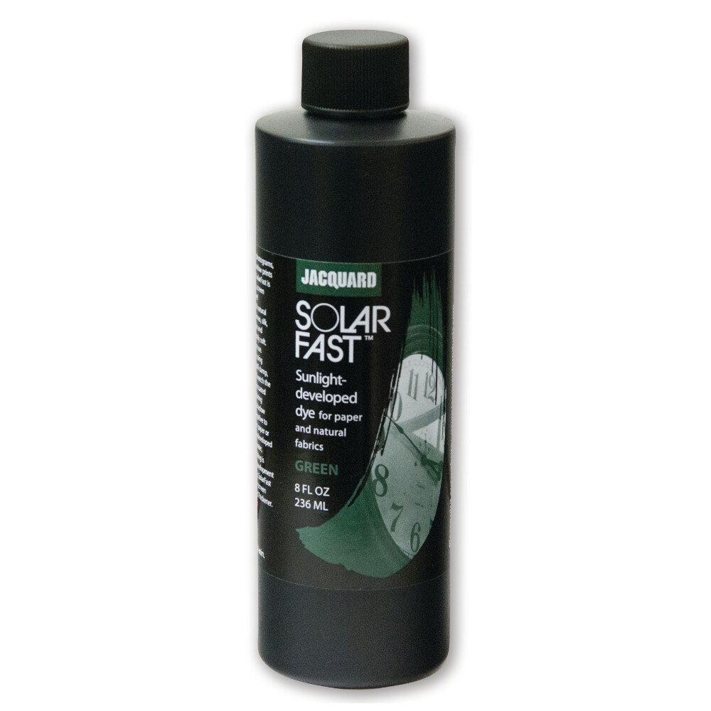 Jacquard Green Solarfast Sunlight (UV) Dye for paper and natural fabrics