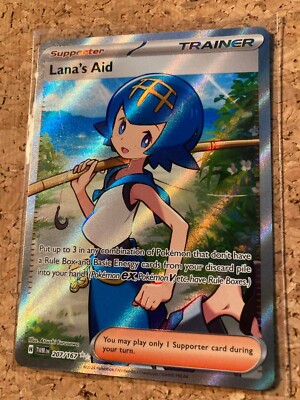 Lana's Aid 207/167 Full Art Rare Twilight Masquerade English