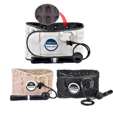 Inflatable Lumbar Waist Belt Air Decompression Back Support Health Care Spine