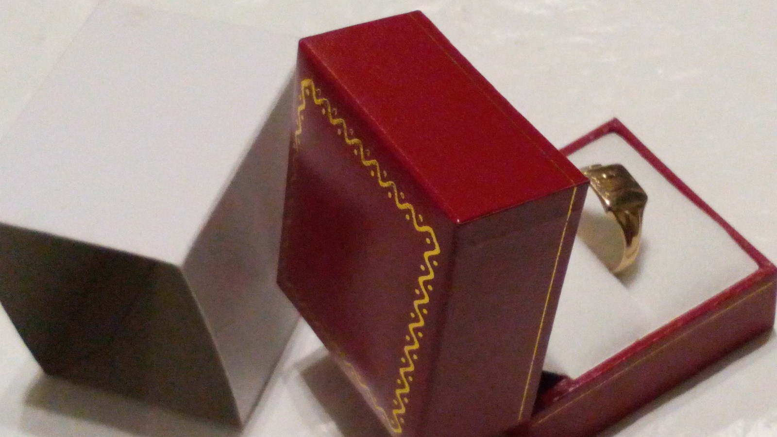 VICTORIAN 9ct Yellow Gold RECTANGULAR Shaped Face… - image 8