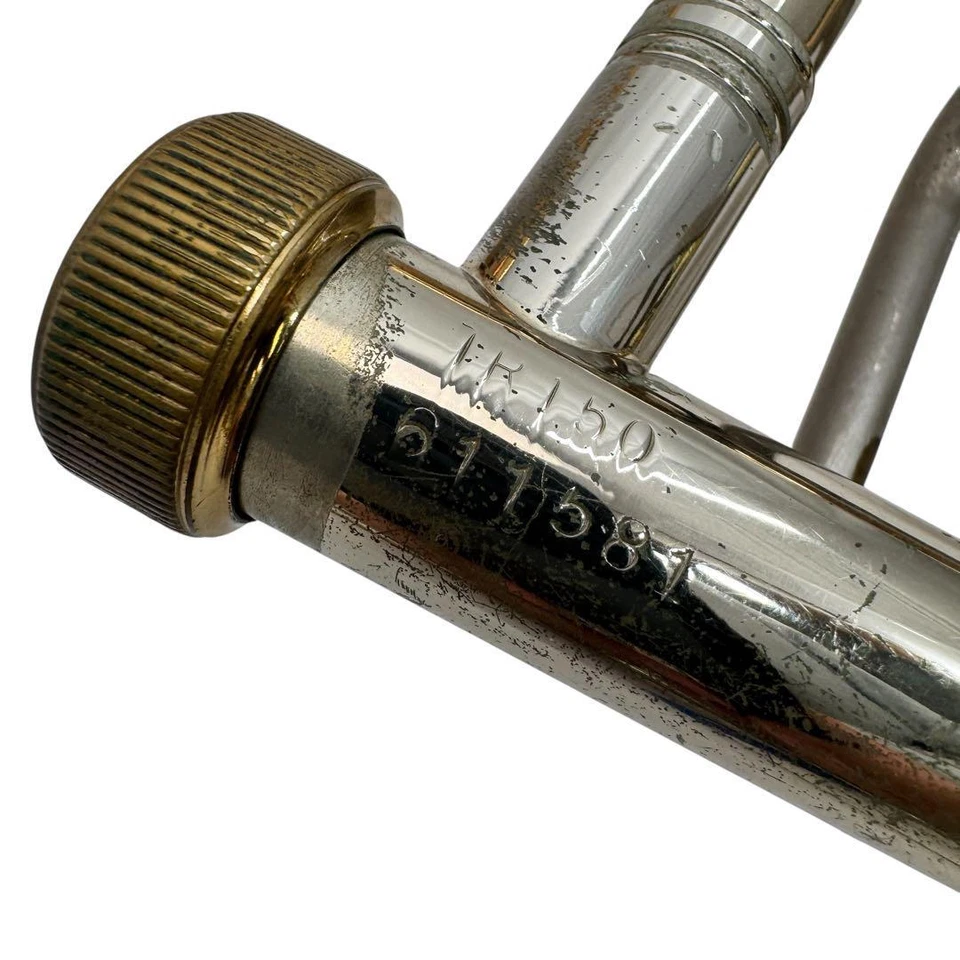 Trombón bajo tenor campana latón rosa Holton Tr-150 Foto 3 de 4
