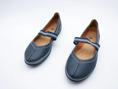 Clarks Femmes Slippers Chaussures À Enfiler Ballerines Taille 39 EU Art 30650-30 - Photo 1/4