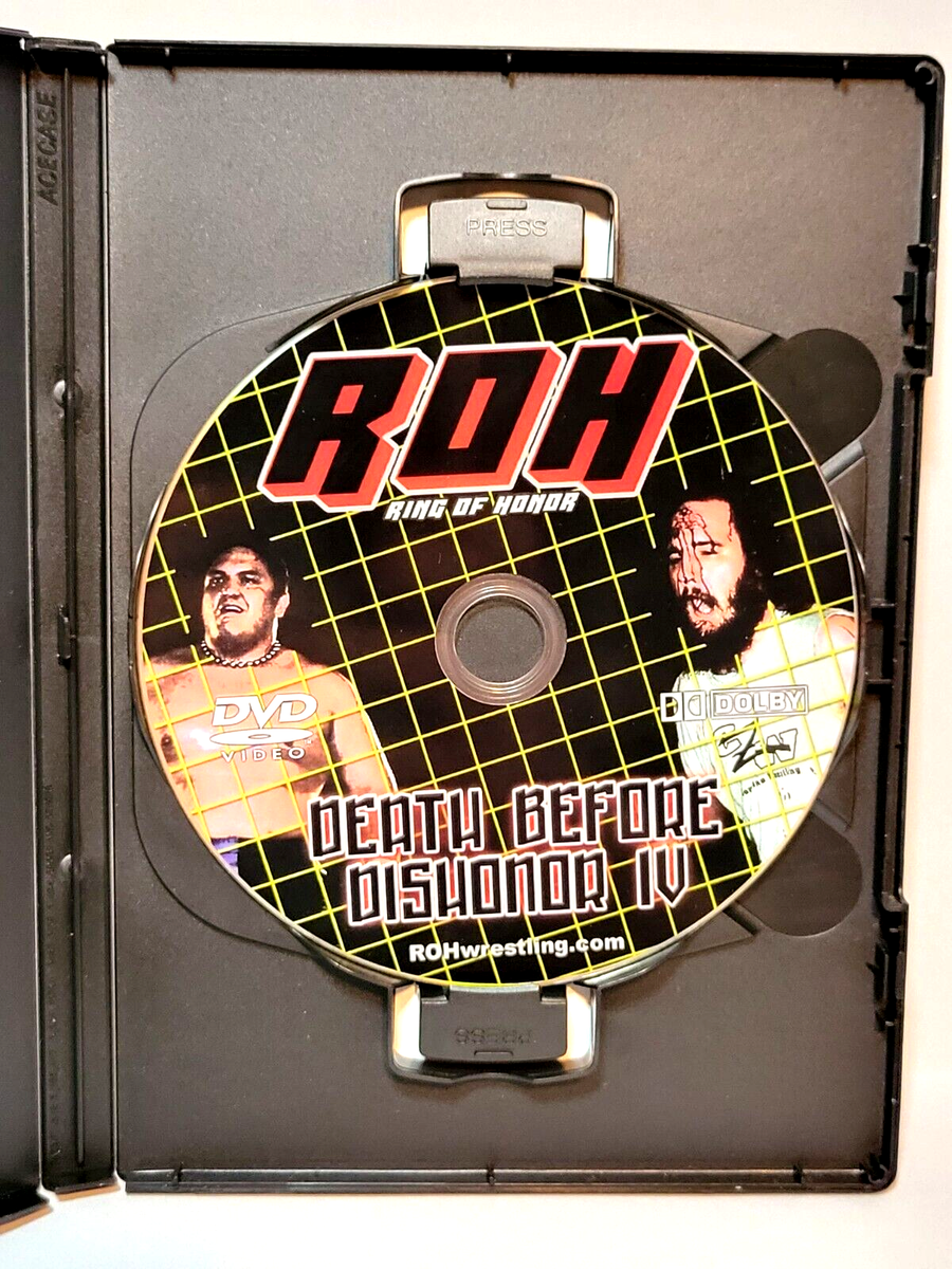 ROH Death Before Dishonor IV 2006 DVD Ring Of Honor AEW WWE