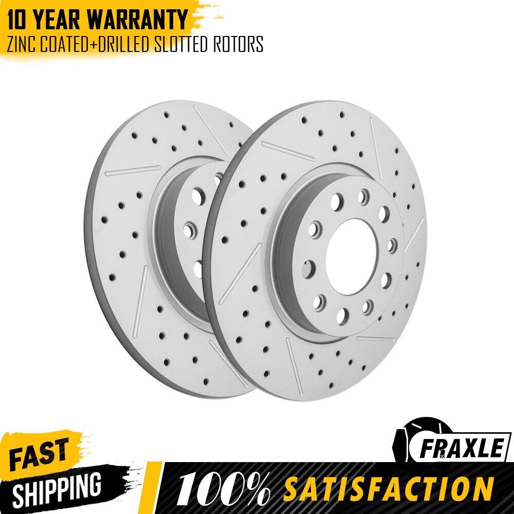 New Rear Brake Rotors Set For 2014-2021 Chrysler 200 Jeep Cherokee