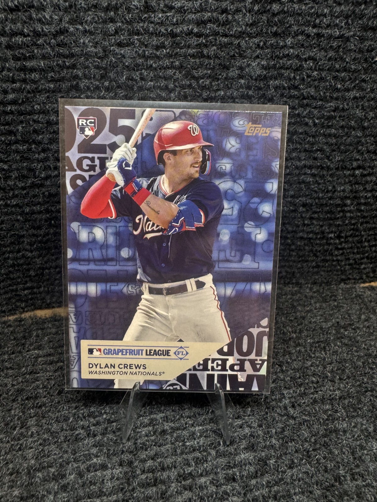 2025 Topps Series 1 - Training Grounds Dylan Crews #TG-20 (RC)