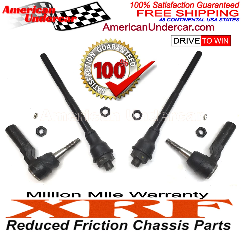 Kit de dirección XRF Tie Rod Ends Chevrolet Silverado GMC Sierra 2500 3500 2011-2021 Foto 2 de 4