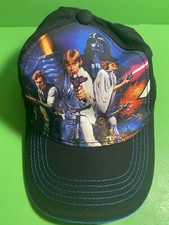 Star Wars Hat Snap Back Luke Princess Leia H Solo D Vader Youth Size Cap