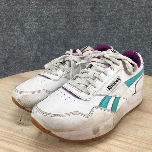 Reebok Shoes Womens 7.5 Classic Harman Run Platform Low Sneakers FW4552 White - Picture 9 of 21