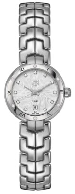 Tag Heuer Link 29mm WAT1413 Stainless Steel Diamond Silver  display picture 2