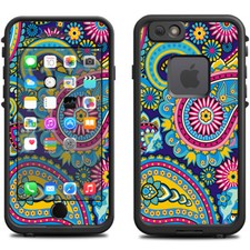 Skin Decal for Lifeproof iPhone 6 Fre Case / Colorful Paisley Mix