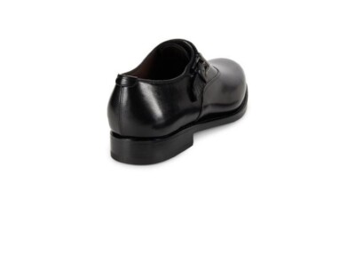 Salvatore Ferragamo Tramezza Black Leather Monk Strap Dress Oxford Mens Size 13 s-l400.jpg main image 3