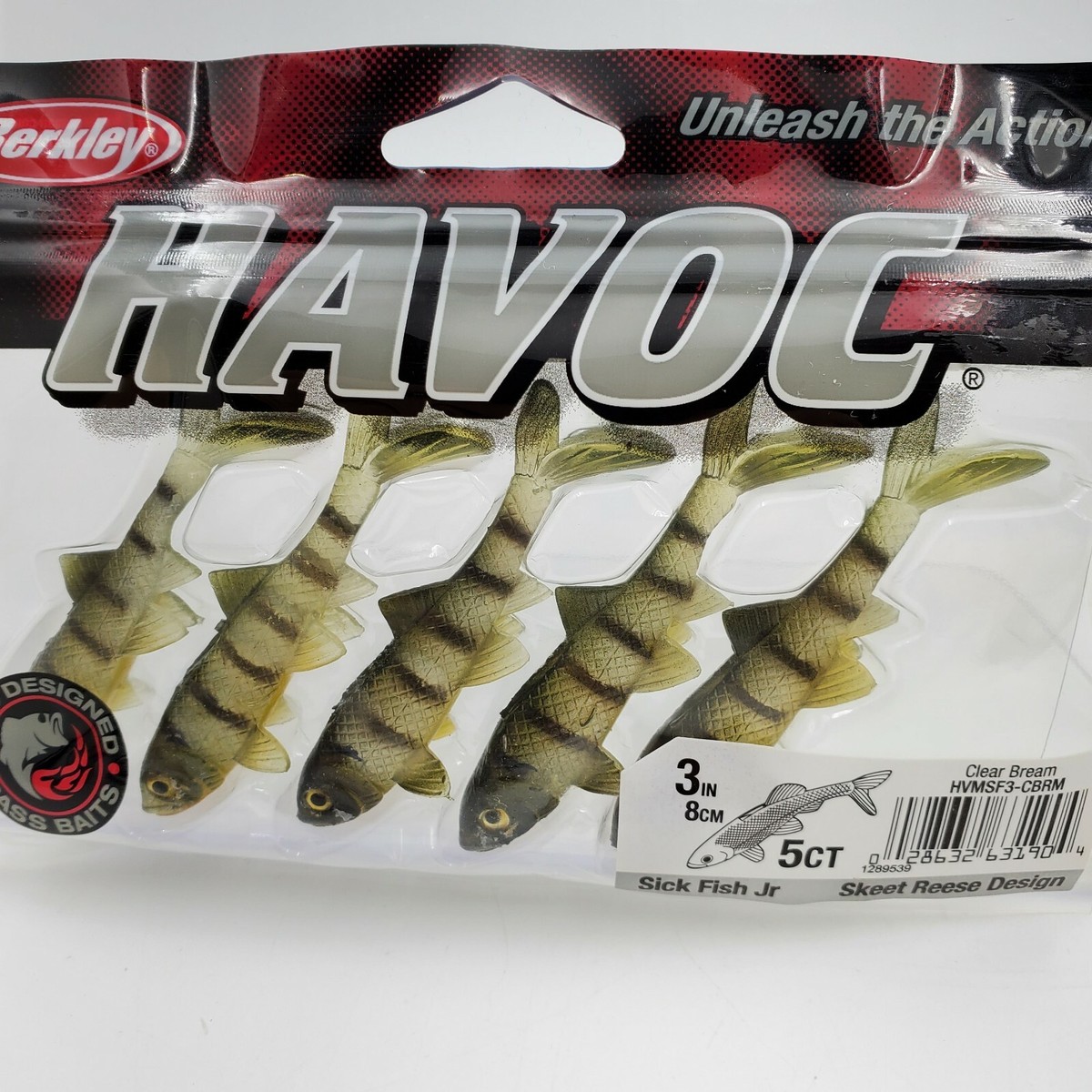 Berkley Havoc Sick Fish Jr. Esca da pesca, Unisex Berkley Havoc Sick Fish Jr. Esca da pesca, Unisex